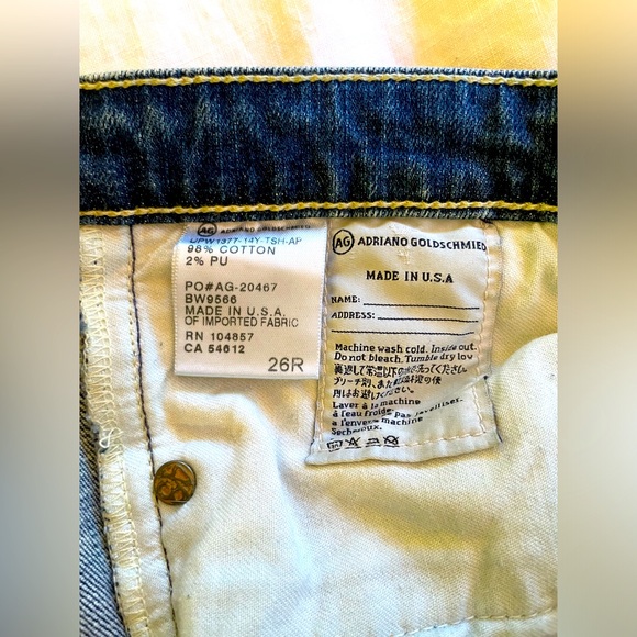 AG Adriano Goldschmied Jeans 26 - Picture 6 of 10